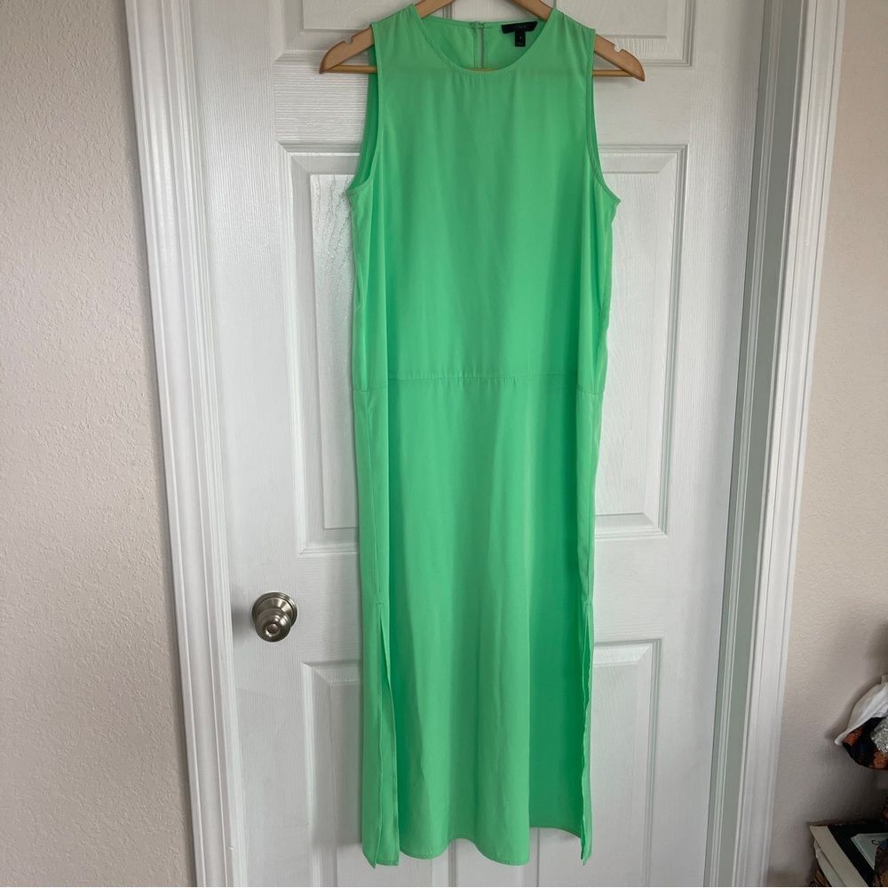 J.Crew Maxi Tank Dress with Side Slits Sz S Gently Used - Picture 2 of 7